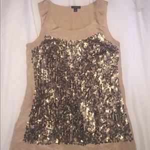 Ann Taylor Embroidered blouse